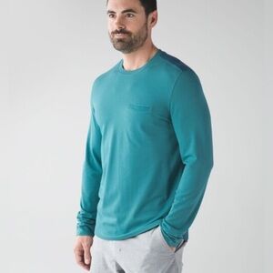 Lululemon in your element crew neck casual yoga athleisure long sleeve top L